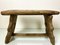 Rustic Handcrafted Farmhouse Stool, 1950s 3
