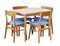 Table de Salle à Manger avec Plateau Perstorp Lumineux et Pieds en Hêtre, 1950s 10
