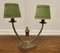 Art Deco French Twin Table Lamp, 1920s 4