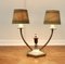 Lampada da tavolo Twin Art Déco, Francia, anni '20, Immagine 8
