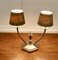 Lampada da tavolo Twin Art Déco, Francia, anni '20, Immagine 7
