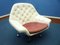 Space-Age Skai Leather Club Armchair & Footstool from Kill International, 1960s, Set of 2, Image 8