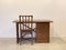 Desk with Bamboo Chair, 1970s, Set of 2, Image 3