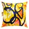 Yellow Graf Cushion Cover by F.Roze, Image 1