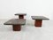 Vintage Brutalist Slate Stone Nesting Tables in the style of Kingma, 1970s, Set of 3 6