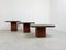 Tavolini ad incastro vintage in pietra in ardesia nello stile di Kingma, anni '70, set di 3, Immagine 1