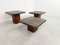 Tavolini ad incastro vintage in pietra in ardesia nello stile di Kingma, anni '70, set di 3, Immagine 5