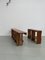 Modernist Wall Shelves in Pine, 1970s, Set of 2, Image 2