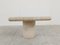 Italian Travertine Side Table attributed to Angelo Mangiarotti for Up & up, 1970s 9