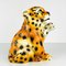 Vintage Keramik Leopardenskulptur, Italien, 1960er 2