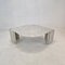 Italian Teardrop Shaped Marble Coffee Table, 1980s 3