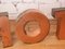 Vintage Italian Hotel Letters in Copper, 1960s, Set of 5, Image 4