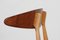 Vintage CH33 Chairs in Oak and Teak by Hans J. Wegner for Carl Hansen & Søn, 1950s, Set of 4 9
