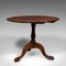 Antique English Tilt Top Table 1