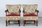 Danish Art Deco Lounge Chairs in Oak, 1940s, Set of 2 2