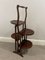 Antique Edwardian Folding Stand in Mahogany, 1900 2
