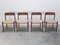 Model 75 Chairs by Niels O. Møller for J.L. Møllers Møbelfabrik, 1960s, Set of 4 4