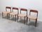 Model 75 Chairs by Niels O. Møller for J.L. Møllers Møbelfabrik, 1960s, Set of 4 6