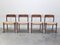 Model 75 Chairs by Niels O. Møller for J.L. Møllers Møbelfabrik, 1960s, Set of 4, Image 1