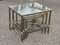 Hollywood Brass Nesting Tables, Set of 3 4