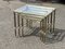 Hollywood Brass Nesting Tables, Set of 3 2