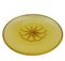 Yellow Murano Glass Centerpiece Dish by Vittorio Zecchin, Italy, 1940s 2