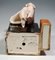 Girl Sitting on Suitcase Figurine from Goldscheider, 1930s, Image 5