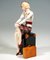 Figurine Fille Assise sur une Valise de Goldscheider, 1930s 3