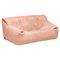 Two-Seater Salmon Pink Sandra Sofa by Annie Hiéronimus for Ligne Roset, 1970s, Image 1