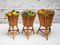 Italian Bamboo Stand Planters, 1950s, Set of 3, Image 9