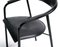 Black Leather Armchair from Arrben, 1980s 2