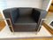 Fauteuil Vintage Noir, 1980s 11