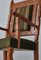 Großer Armlehnstuhl aus geschnitzter Eiche & traditionellem Olmerdug Stoff von Henry Kjærnulff, 1950er 7