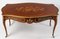 Louis XV Coffee Table in Marquetry and Gilt Bronze 13