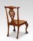 Chaises d'Appoint Chippendale Revival, 1890s, Set de 2 2