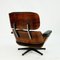 Rosewood and Black Leather Eames Lounge Chair and Ottoman from Herman Miller, 1960s, Set of 2 11