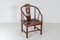 Antique Chinese Horseshoe Hongmu Chair 3