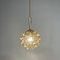 Amber Bubble Glass Pendants attributed to Helena Tynell for Limburg, 1960s, Set of 2, Image 11