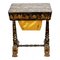 19th Century Handicraft Desk in Black and Gold Beijing Lacquered Inlaid Wood 5