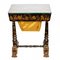 19th Century Handicraft Desk in Black and Gold Beijing Lacquered Inlaid Wood 6