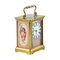 French Neo-Rococo Style Carriage Clock with Porcelain Painting, 1890s, Image 2