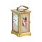 French Neo-Rococo Style Carriage Clock with Porcelain Painting, 1890s, Image 3