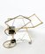 Mid-Century Modern Brass and Glass Trolley, Italy, 1950s 3