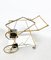 Mid-Century Modern Brass and Glass Trolley, Italy, 1950s, Image 3