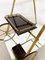 Mid-Century Modern Brass and Glass Trolley, Italy, 1950s, Image 4