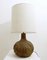 Lámpara de mesa Mid-Century moderna de cerámica, Bélgica, años 60, Imagen 2