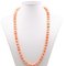 Vintage Necklace in Pink Coral and Gilt Silver Susta, 1960s, Image 1
