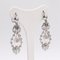 Vintage 18 Karat Weißgold Ohrringe mit Perlen & Diamanten, 1960er, 2 . Set 2