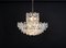 Large Chandelier in Brass and Crystal Glass attributed to Kinkeldey, Germany, 1970s, Image 9