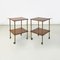 Mid-Century Italian T9 Carts or Coffee Tables attributed to Caccia Dominioni Azucena, 1955, Set of 2 3